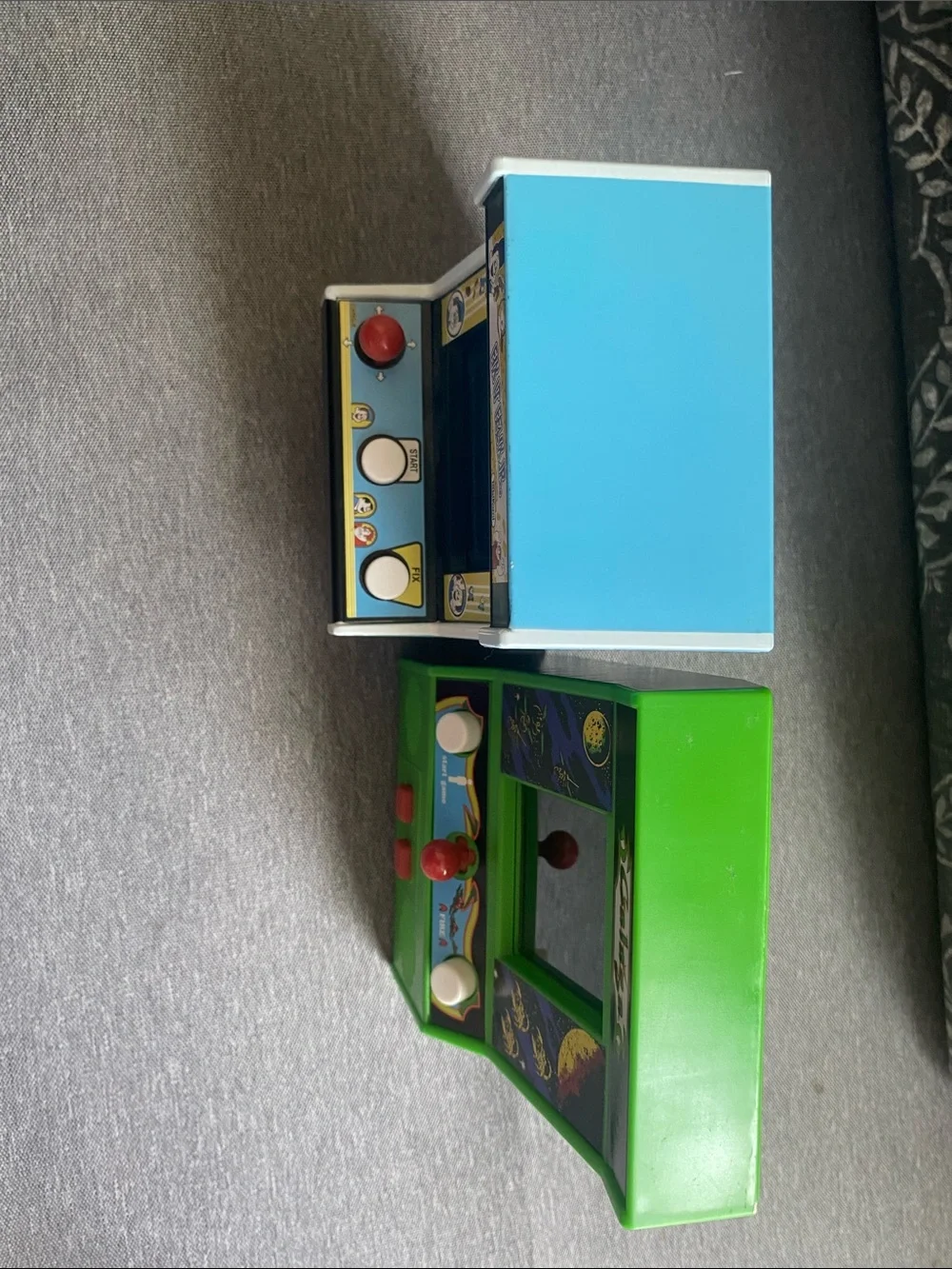 TWO Retro Handheld Arcade Game Consoles - Fix It Felix Jr. (Disney)& Galaga